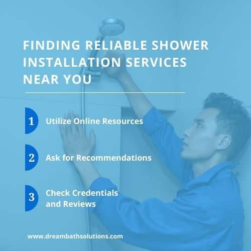 shower installation near me