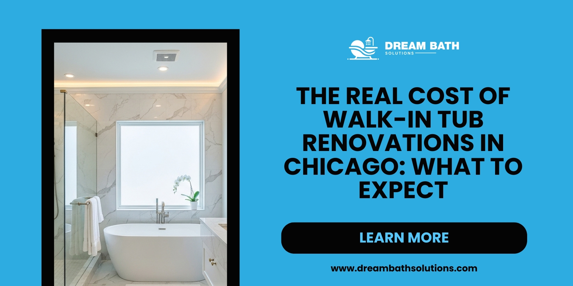 Image showcasing the cost breakdown for walk-in tub renovations in Chicago, helping homeowners plan their budget.
